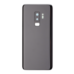 Back Cover With Camera Lens Compatible for Samsung Galaxy S9 Plus - Black